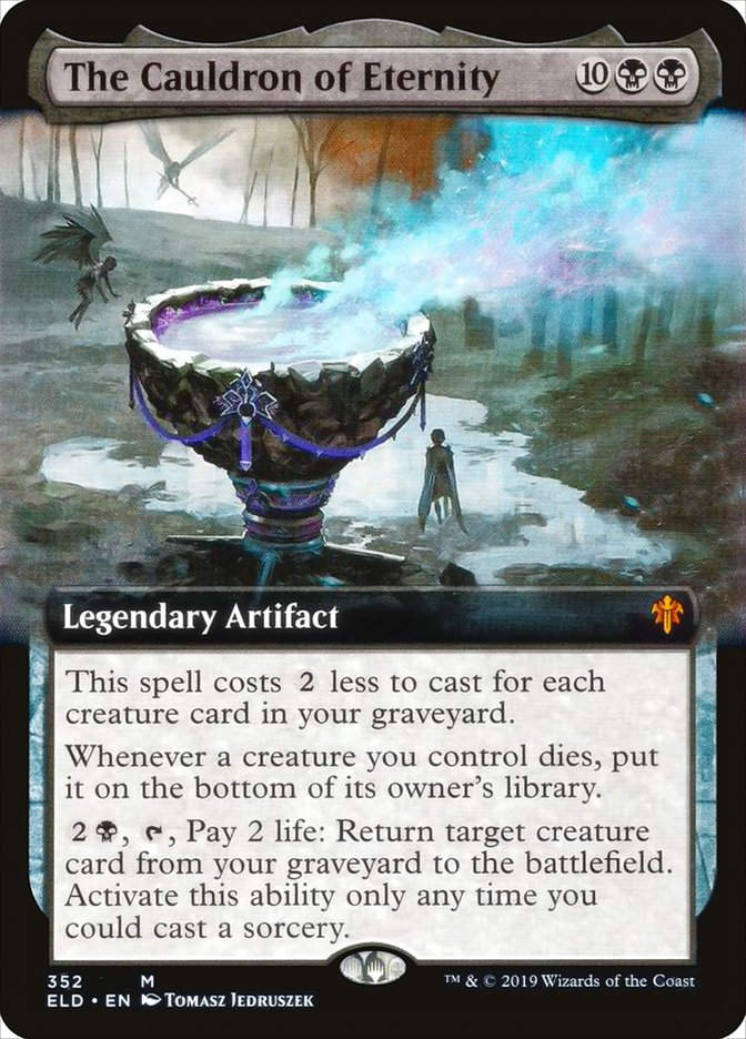 The Cauldron of Eternity (ELD) (352) / Extended Art
