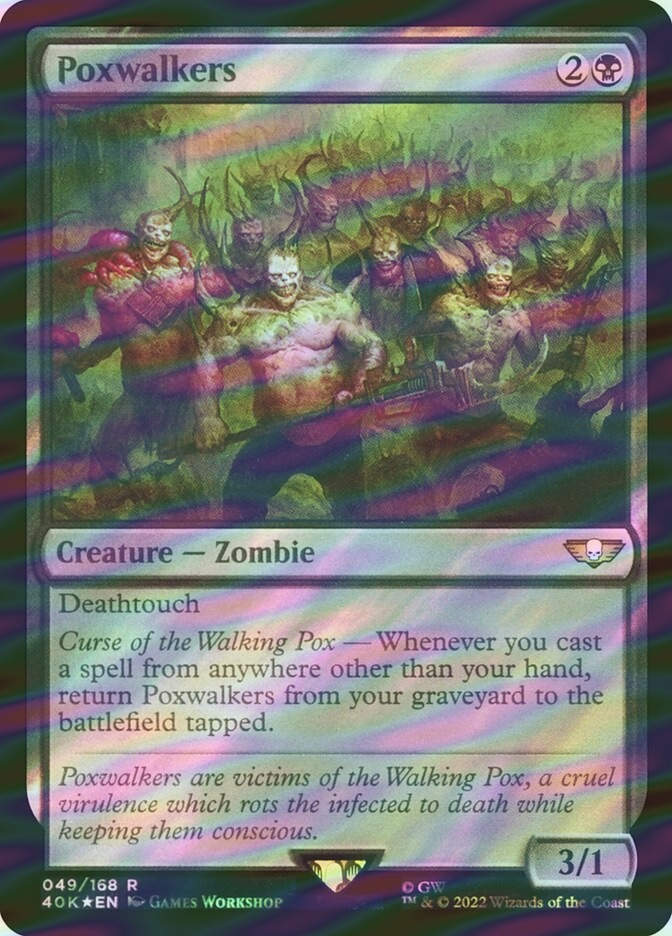 Poxwalkers (40K) (49★) / Surge Foil