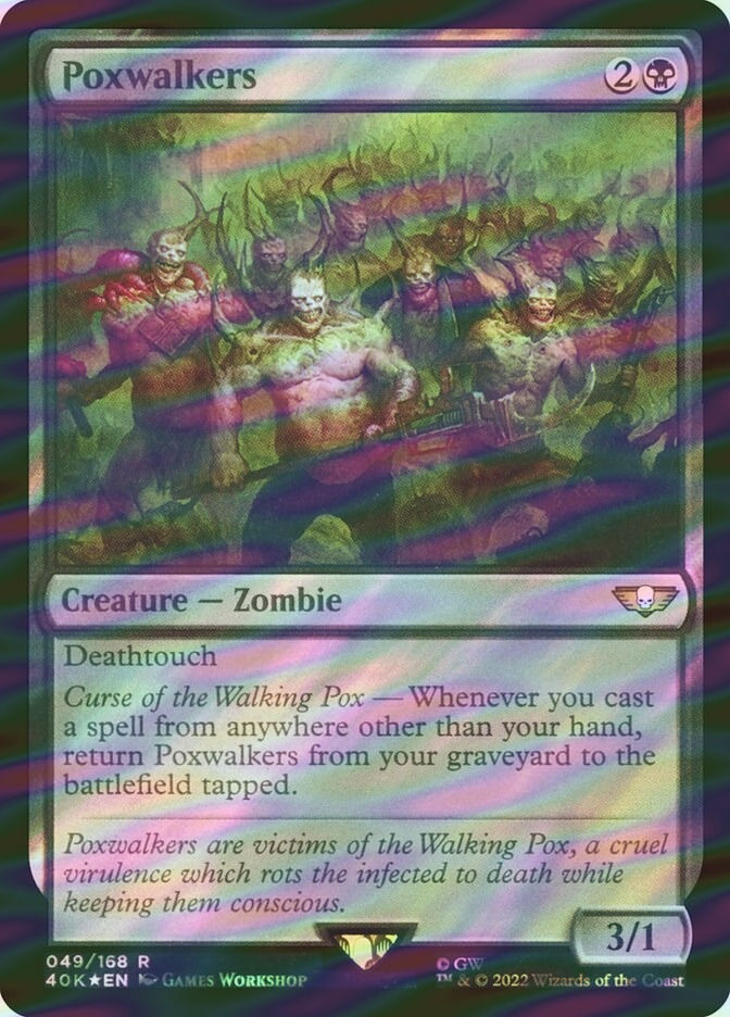 Poxwalkers (40K) (49★) / Surge Foil