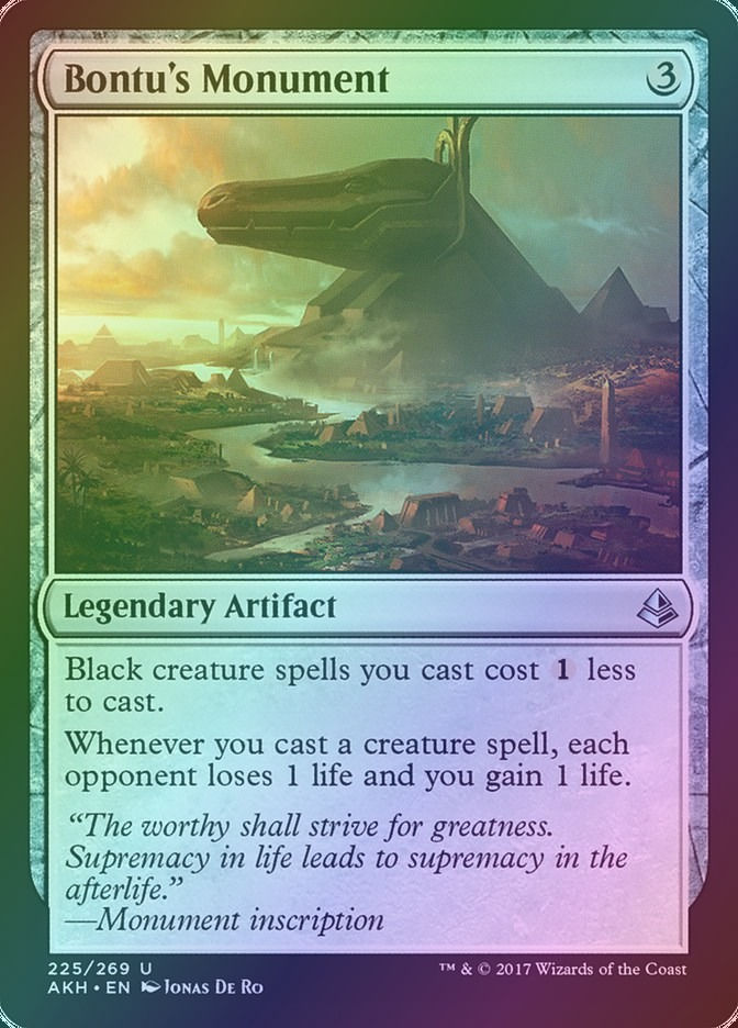 Bontu's Monument (AKH) (225) / Foil