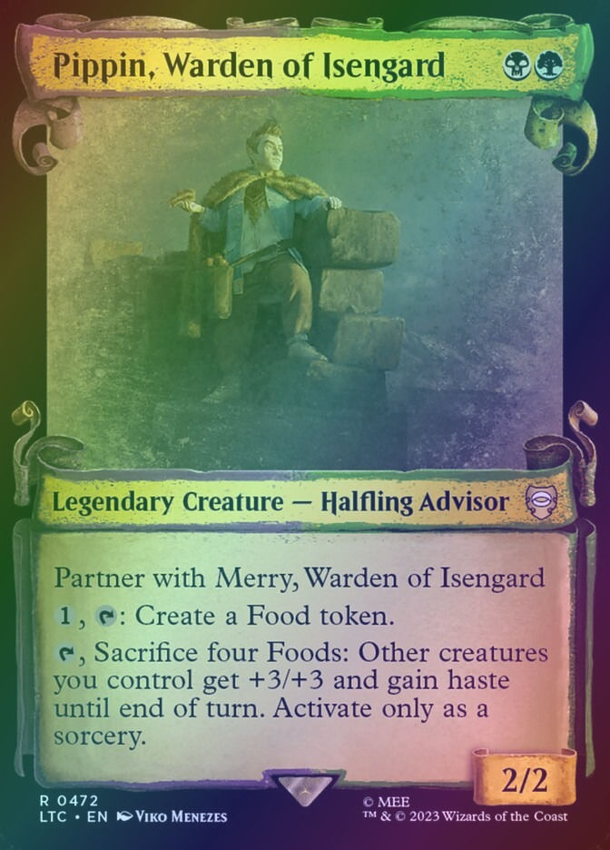 Pippin, Warden of Isengard (LTC) (472) / Showcase / Foil