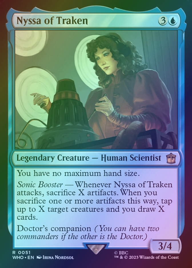Nyssa of Traken (WHO) (51) / Foil