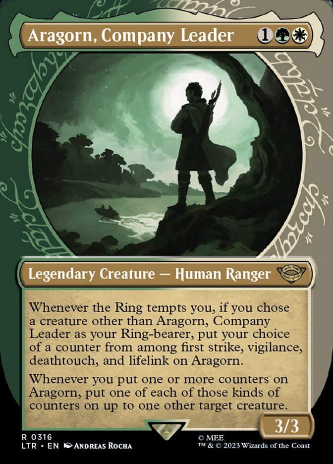 Aragorn, Company Leader (LTR) (316) / Borderless / Showcase
