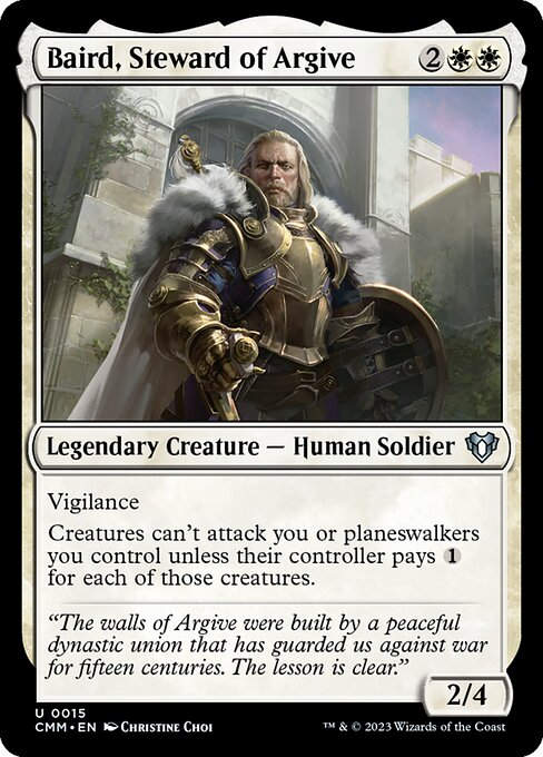 Baird, Steward of Argive (cmm)