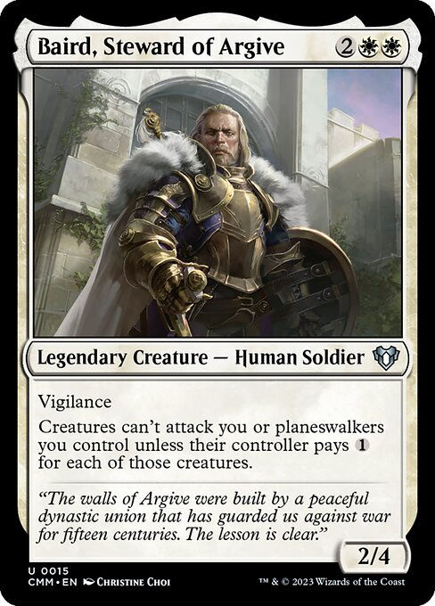 Baird, Steward of Argive (cmm)
