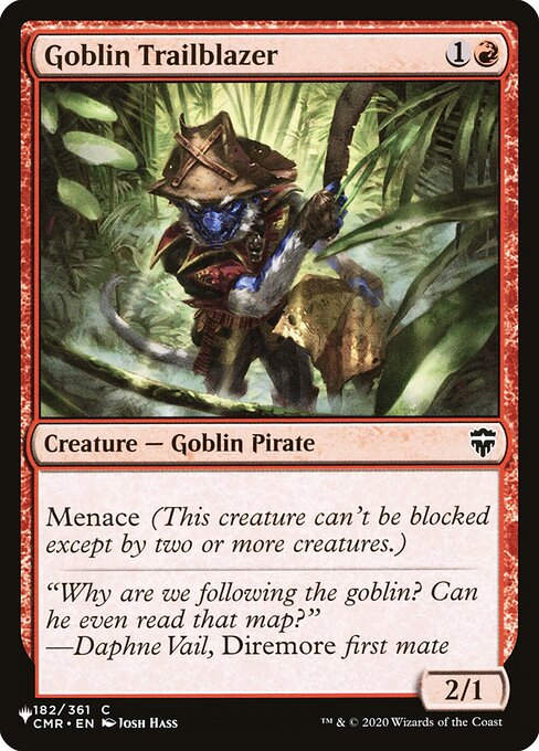 Goblin Trailblazer (PLST) (CMR-182)