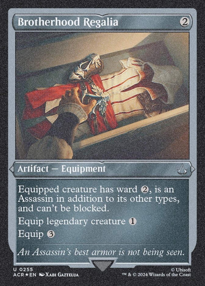 Brotherhood Regalia (ACR) (255) / Foil Etched
