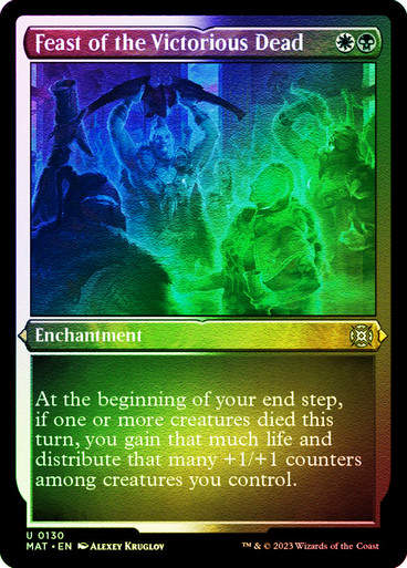 Feast of the Victorious Dead (MAT) / Foil Etched