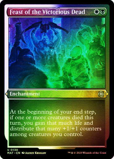 Feast of the Victorious Dead (MAT) / Foil Etched