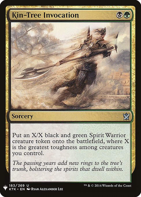 Kin-Tree Invocation (PLST) (KTK-183)