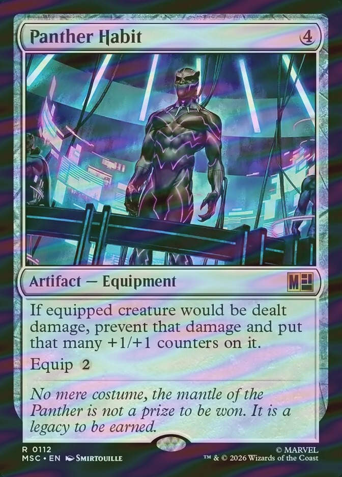 Panther Habit (MSC) (112) / Surge Foil