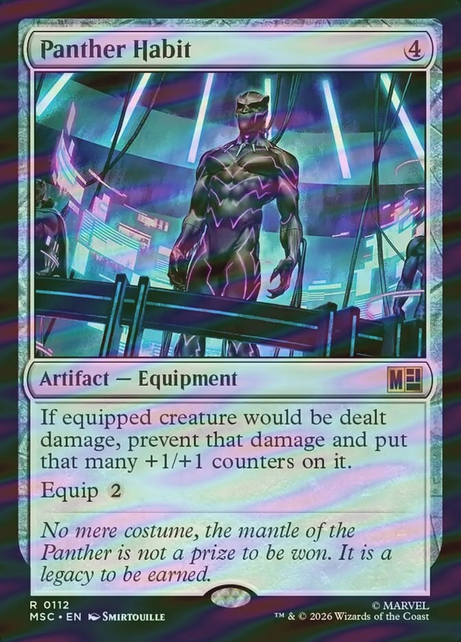 Panther Habit (MSC) (112) / Surge Foil