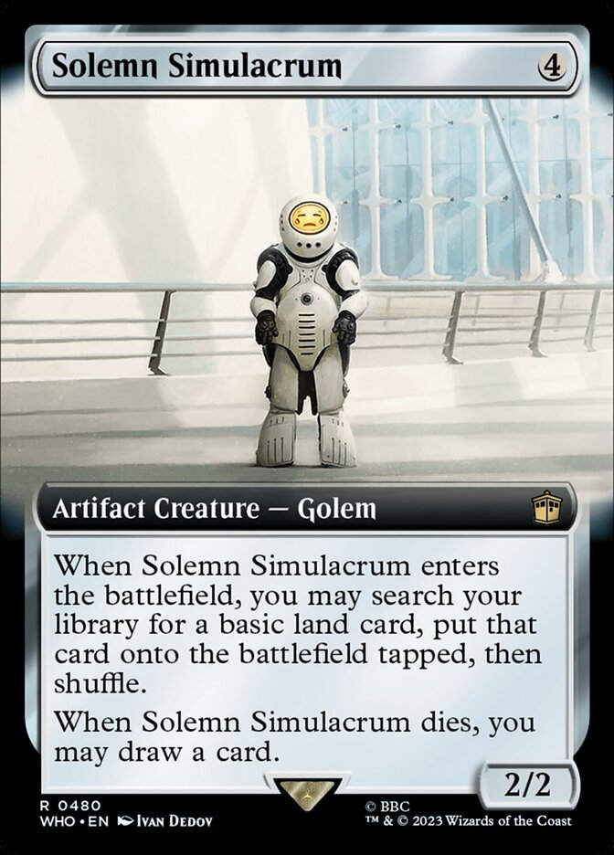 Solemn Simulacrum (WHO) (480) / Extended Art