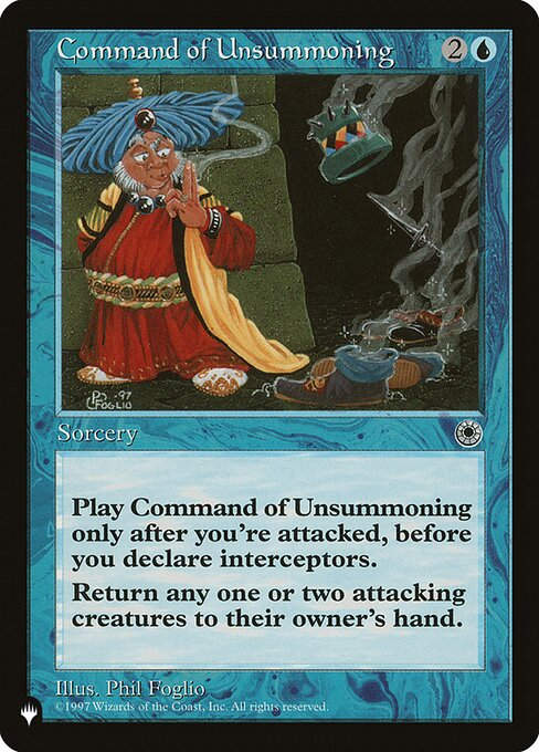 Command of Unsummoning (PLST) (POR-48)
