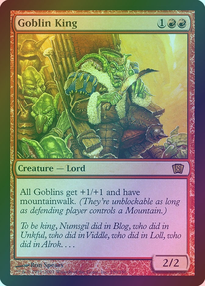 Goblin King (8ED) (190★) / Foil