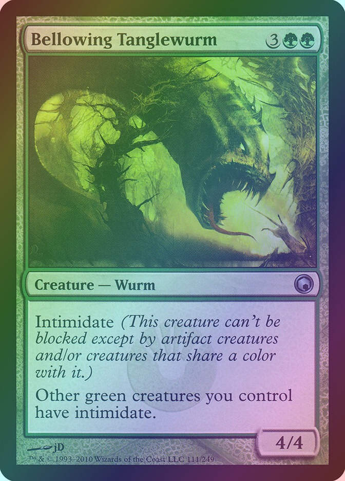Bellowing Tanglewurm (SOM) (111) / Foil