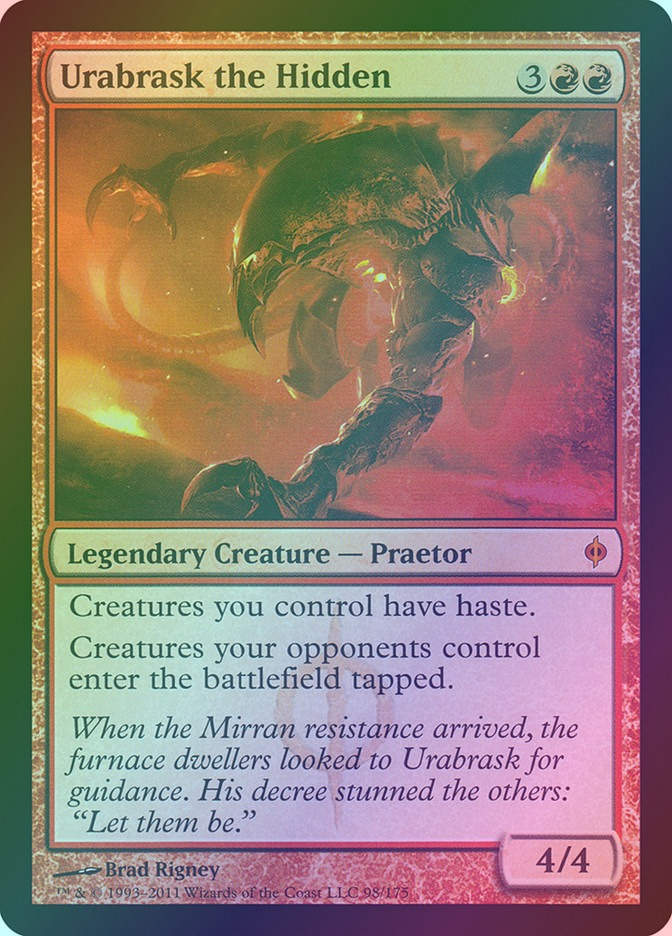 Urabrask the Hidden (NPH) (98) / Foil