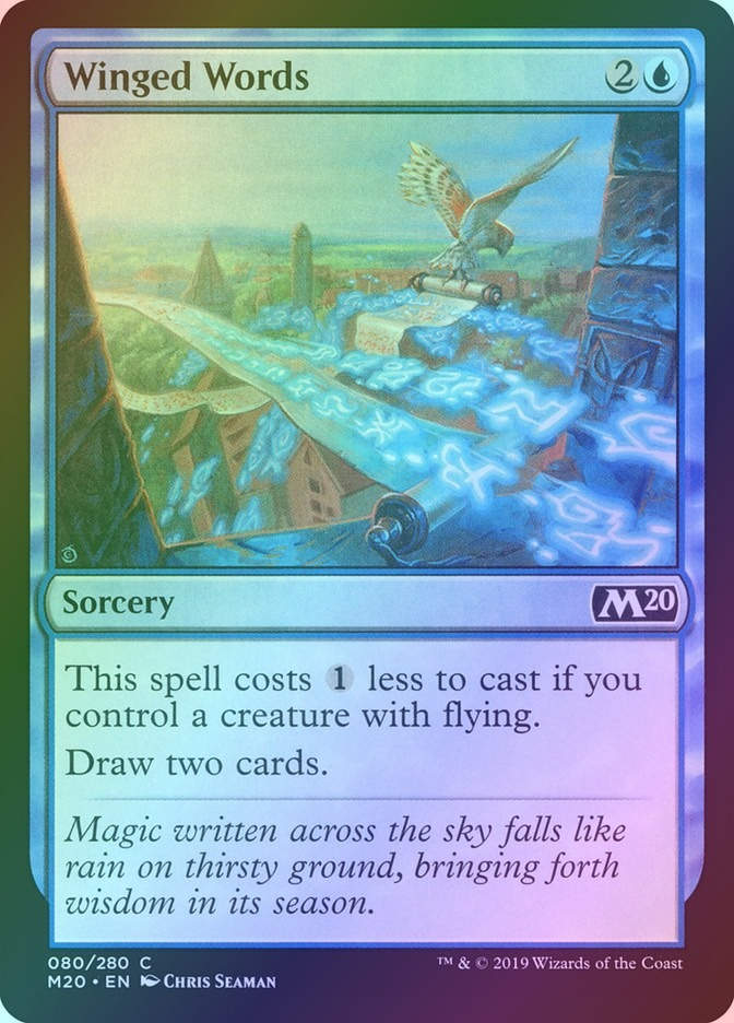 Winged Words (M20) (80) / Foil