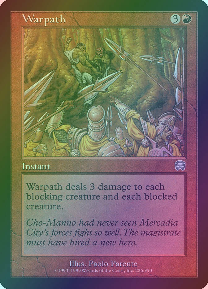 Warpath (MMQ) (226) / Foil