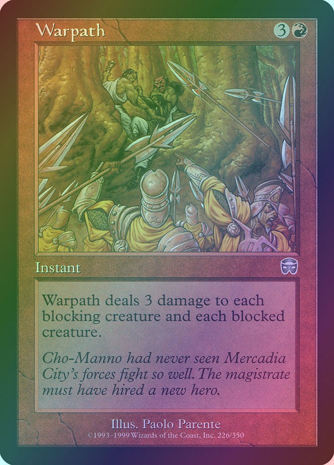 Warpath (MMQ) (226) / Foil