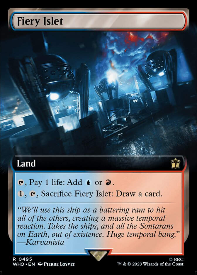 Fiery Islet (WHO) (495) / Extended Art