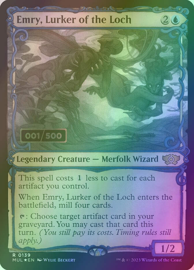 Emry, Lurker of the Loch (MUL) (139z) / Serialized