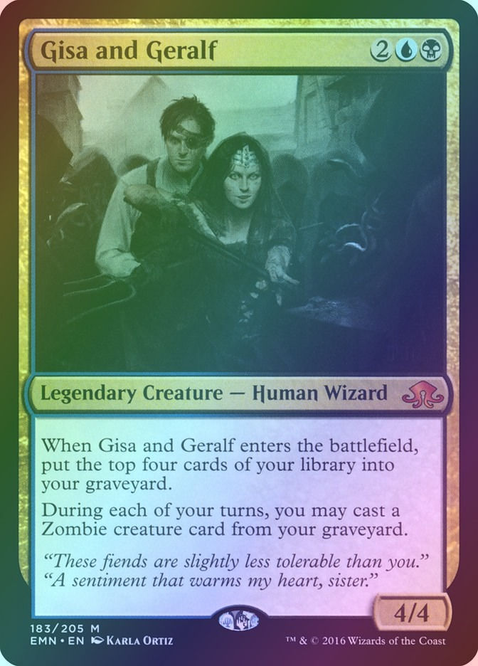 Gisa and Geralf (EMN) (183) / Foil