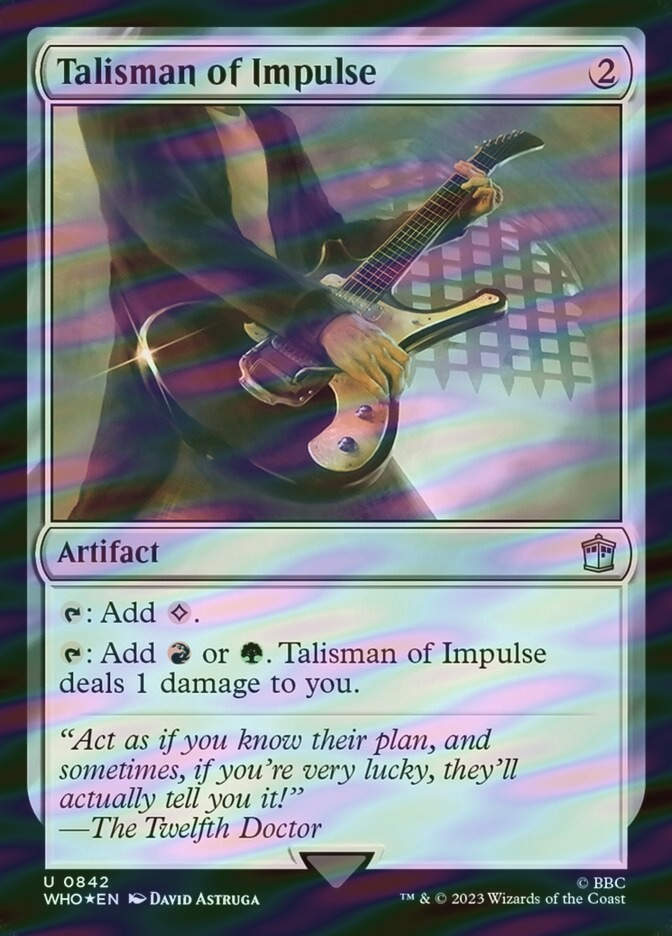 Talisman of Impulse (WHO) (842) / Surge Foil