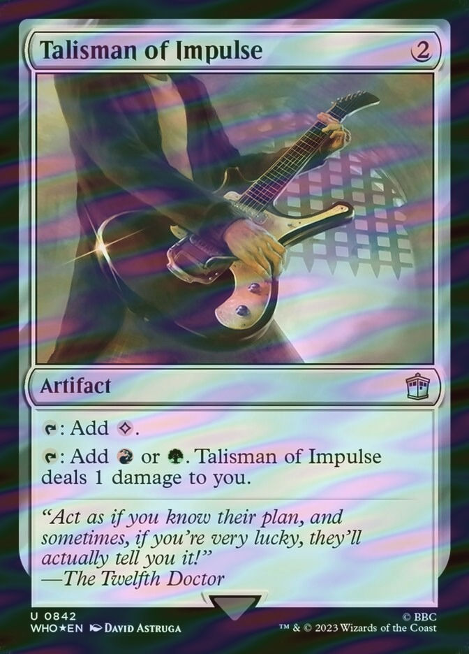 Talisman of Impulse (WHO) (842) / Surge Foil