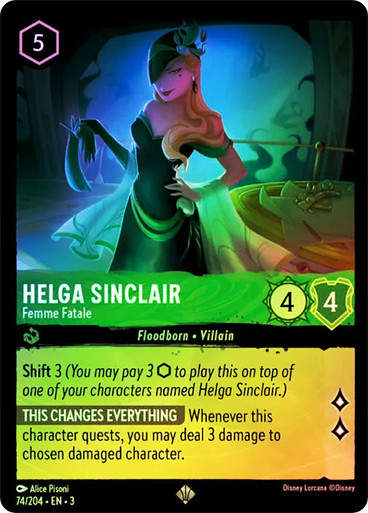 Helga Sinclair - Femme Fatale (LOR_ITI) / Foil
