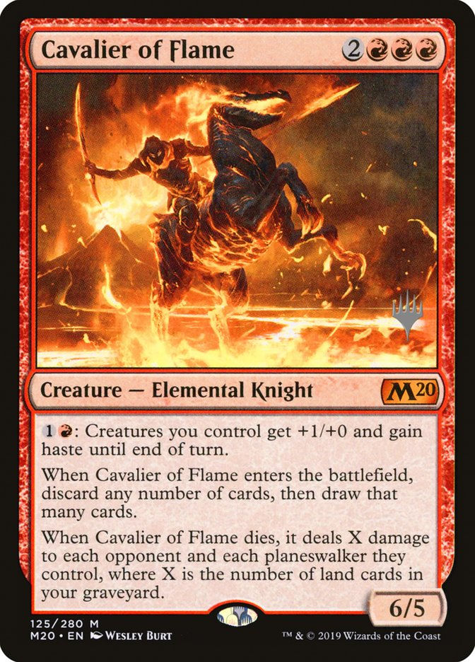 Cavalier of Flame (PM20) (125p)