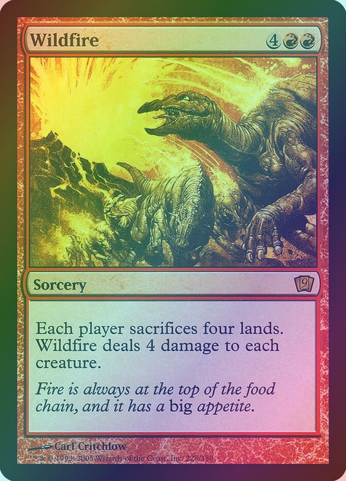 Wildfire (9ED) (228★) / Foil