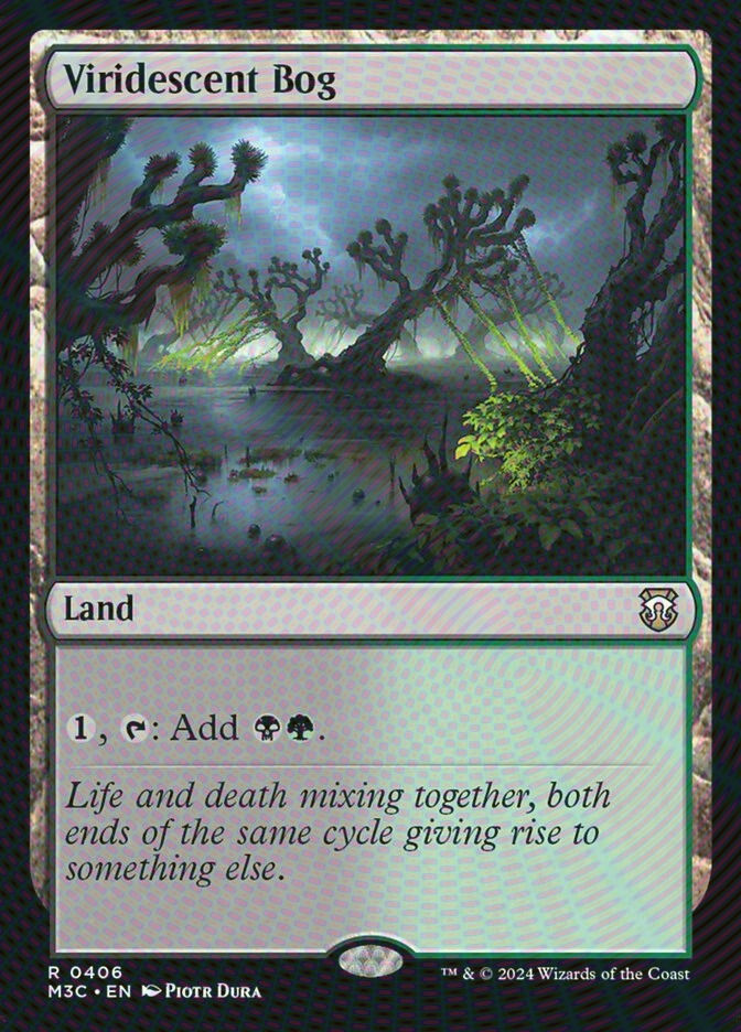Viridescent Bog (M3C) (406) / Ripple Foil