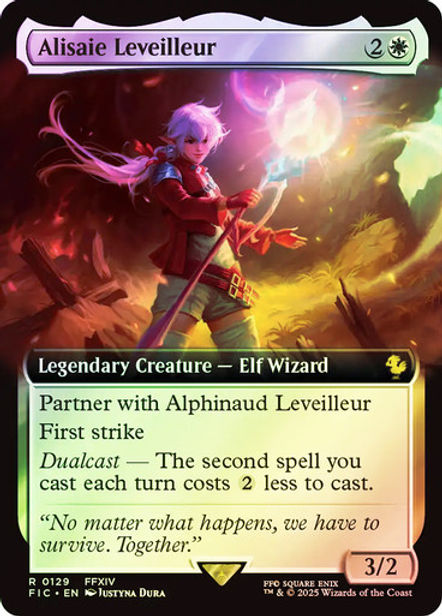 Alisaie Leveilleur (FIC) (129) / Extended Art / Foil | MTG Wolf México