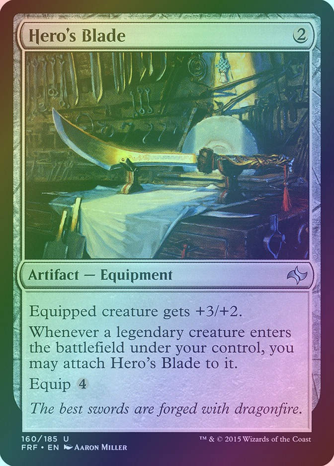Hero's Blade (FRF) (160) / Foil