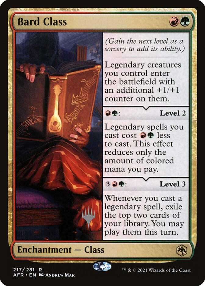 Bard Class (PAFR) (217p)