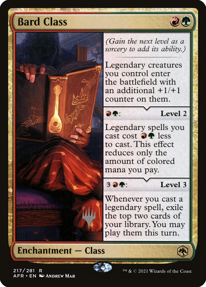 Bard Class (PAFR) (217p)