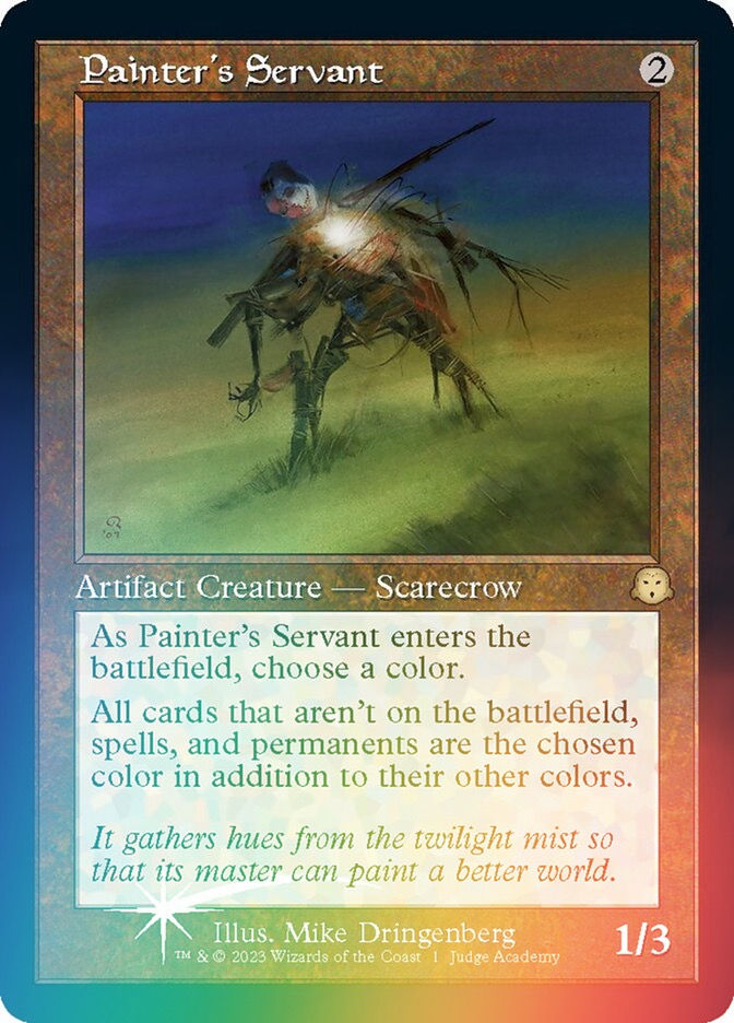 Painter's Servant (Judge) (P23) / Foil