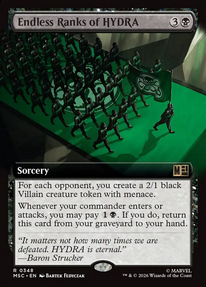 Endless Ranks of HYDRA (MSC) (348) / Extended Art