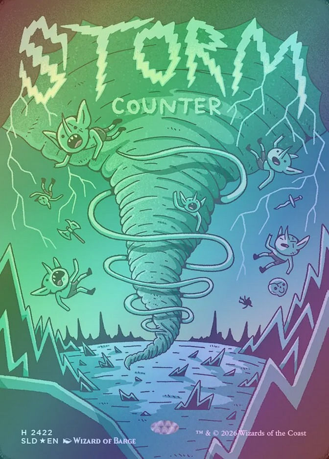 Storm Counter (SLD) (2422) / Borderless / Foil