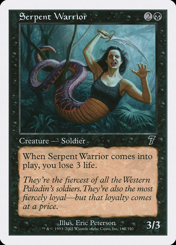 Serpent Warrior (7ED) (162)