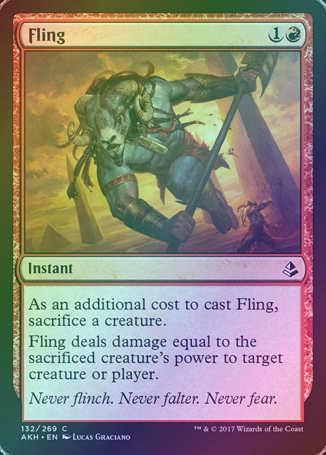 Fling (AKH) (132) / Foil