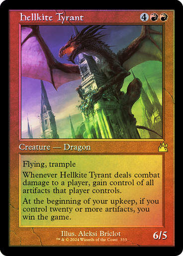 Hellkite Tyrant (rvr) (333) / Retro / Foil