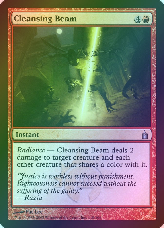 Cleansing Beam (RAV) (118) / Foil