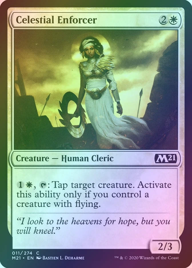 Celestial Enforcer (M21) (11) / Foil