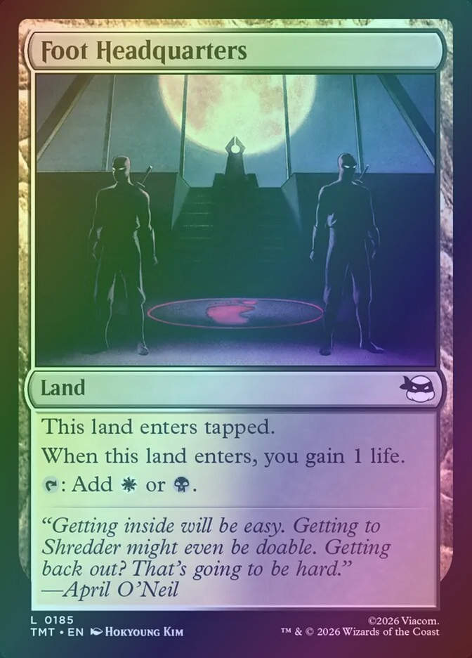 Foot Headquarters (TMT) (185) / Foil