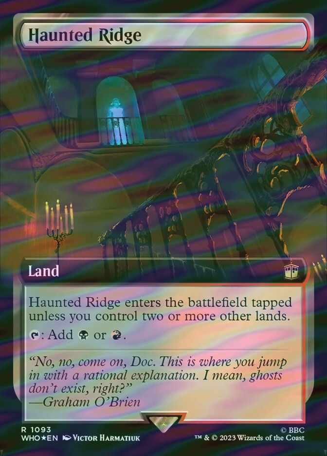 Haunted Ridge (WHO) (1093) / Extended Art / Surge Foil