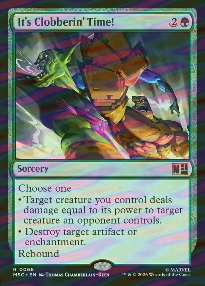 It's Clobberin' Time! (MSC) (66) / Surge Foil