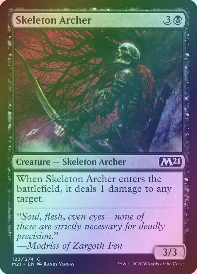 Skeleton Archer (M21) (123) / Foil