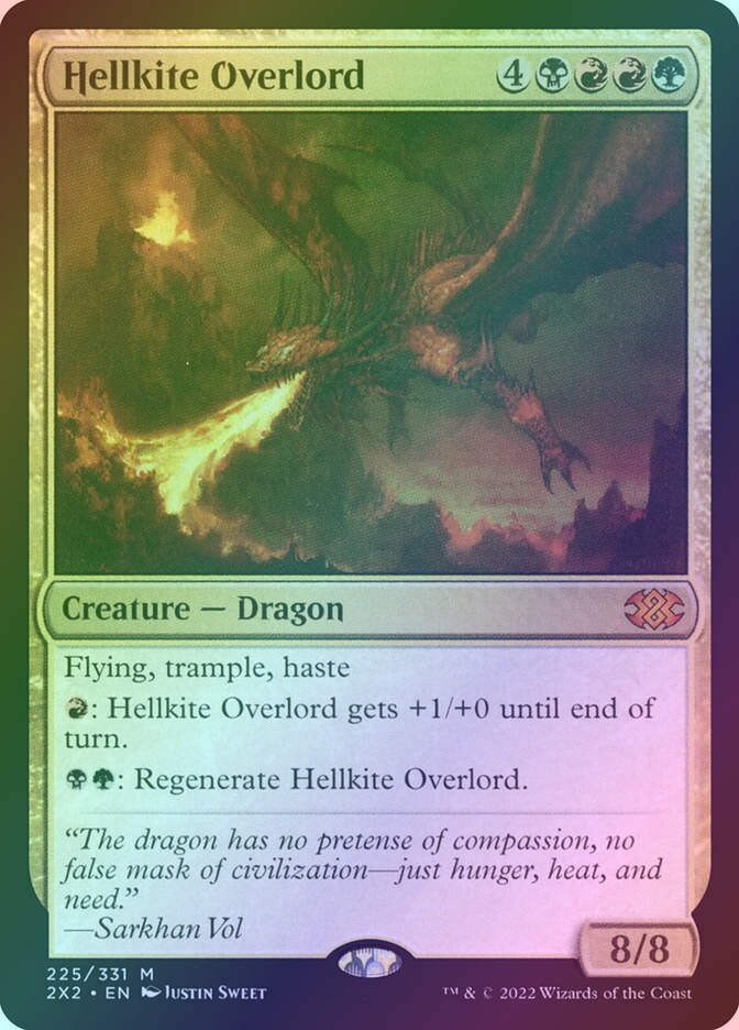 Hellkite Overlord (2X2) (225) / Foil